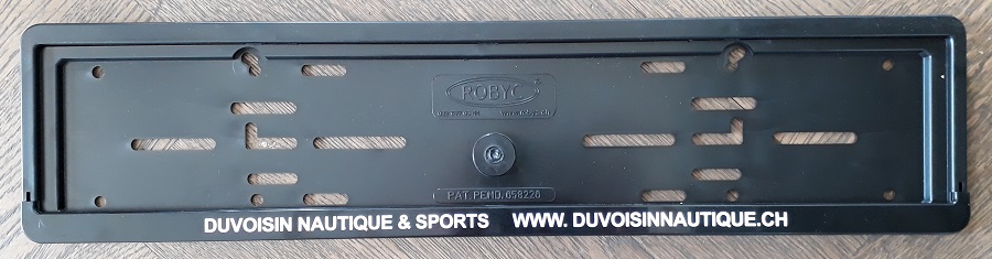 Trailer plate support