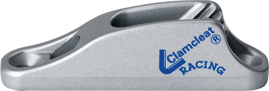 Cleat Mk1 racing junior alu for rope ø 3-6mm, hole centre 66mm