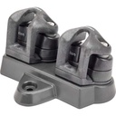 Laser/ILCA control line cam cleats with base
