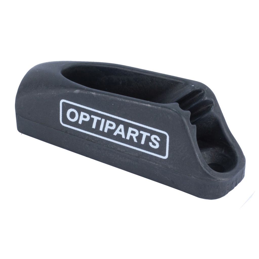 Cleat hard anodized alu blackgold for masts for Optimist, 66mm