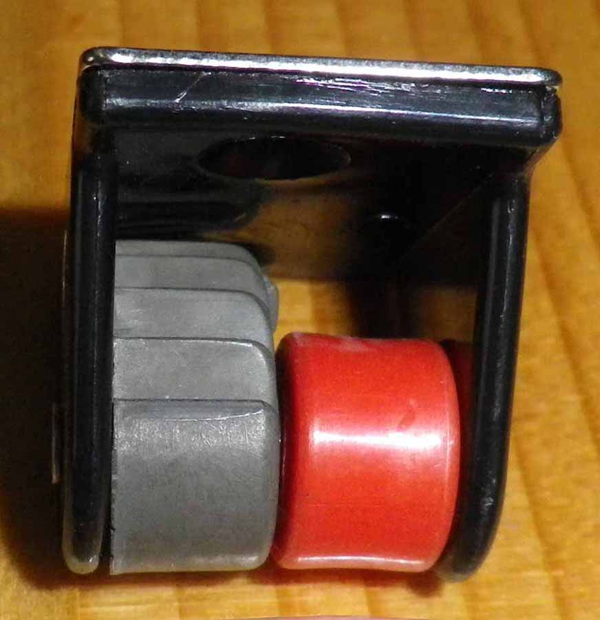 Fockumlenkklemme HC16 Rot