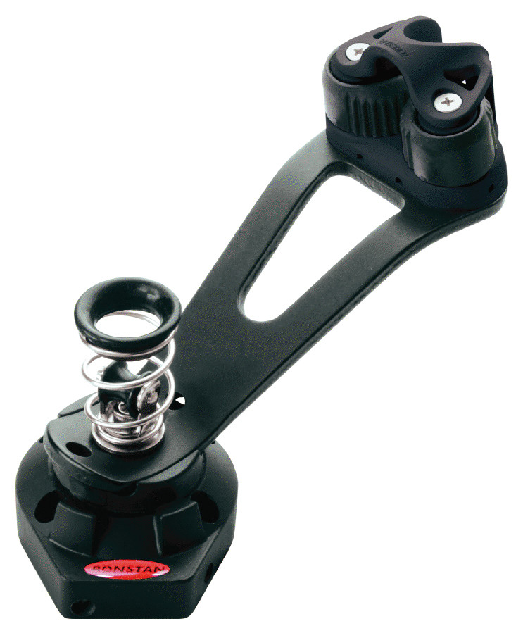 Swivel mainsheet cam unit
