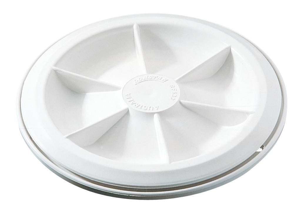 Hatch cover Ø122mm white