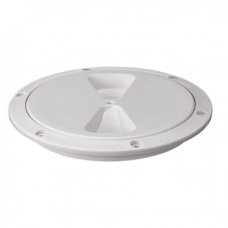 Inspektionsluken mit Gummidichtung Ø 125mm weiss