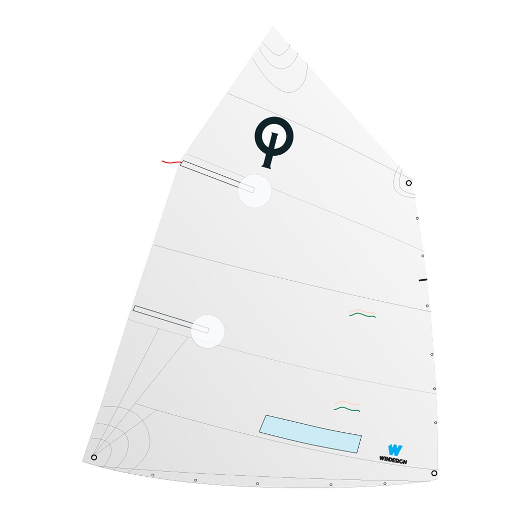 [EX1057A] Voile Optimist Windesign Durarace "Lite" (moins de 45 kg)