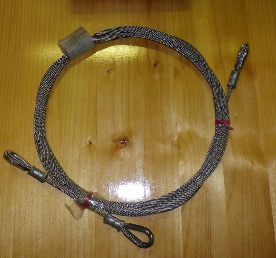 Forestay Wire + Pigtail HC15/Club