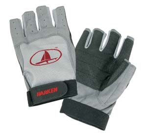 [HK2563L] Gants Harken Black Magic, doigts courts (L)