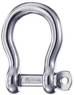 [WI1241] Shackle bow self-locking stainless steel round (4mm)