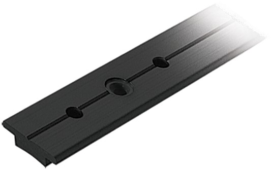 [RC7251-150] T-Schiene schwarz-Alu für Boote bis 8 m Abmessungen 25x9mm Serie 25 (150 cm)