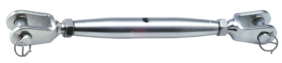 [BL120005] Wantenspanner mit Gabeln, metrisches Gewinde aus rostfreiem Stahl (5mm)
