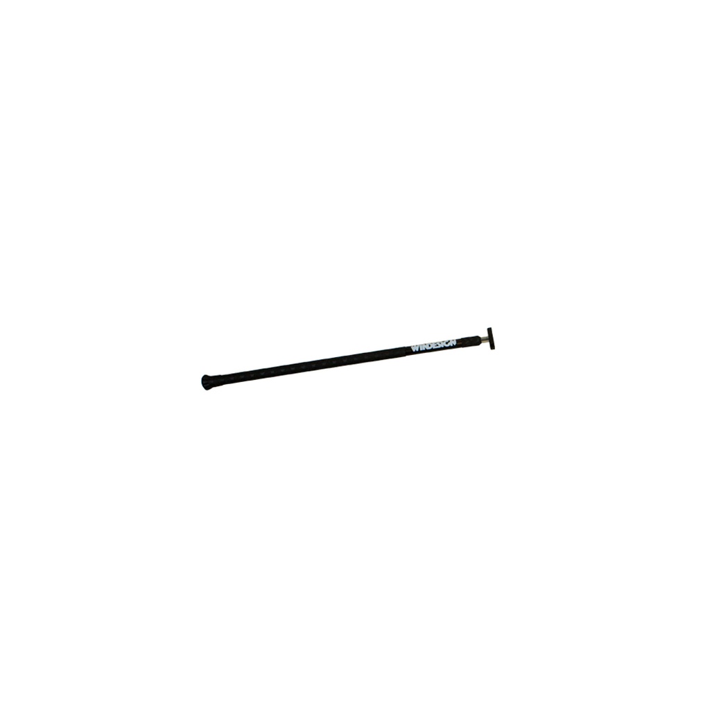 [EX652006] Tiller extention aluminium, 20mm, X-Gripped, black (60 cm)