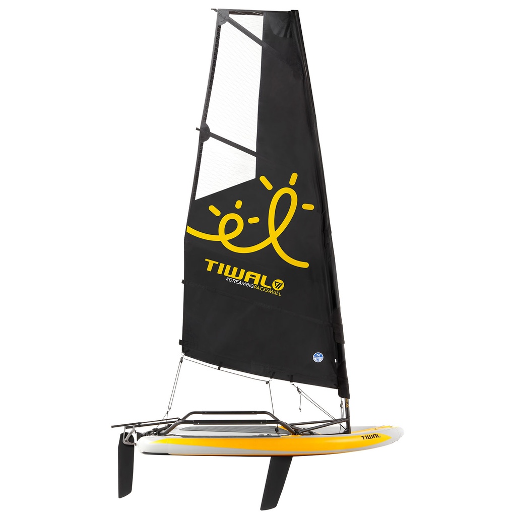[TW-1TWL05] Tiwal 3 (Reefbares Segel 7 m2 bis 5.2 m2, mit Logo)