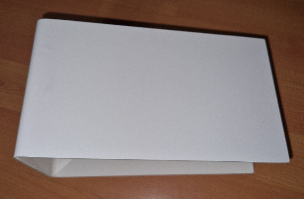[T801B] Support de mât long pour 1 afficheur (T110, T111,T112) - white