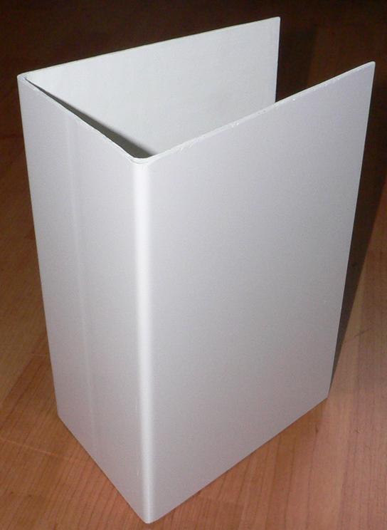 [T803B] Masthalterung lang für 3 Anzeigen (T110, T111,T112) - weiss