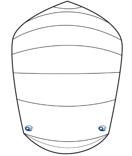 [OL-420-SPI-S16-U] Spinnaker 420 (Ultra light cloth, BOG)