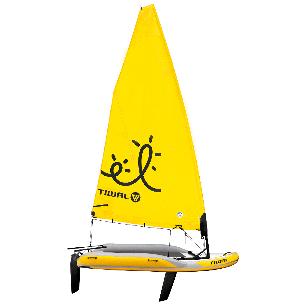 [TW-1TWL2LF0] Tiwal 2 L (Voile 6.6 m2 jaune, enroulable)