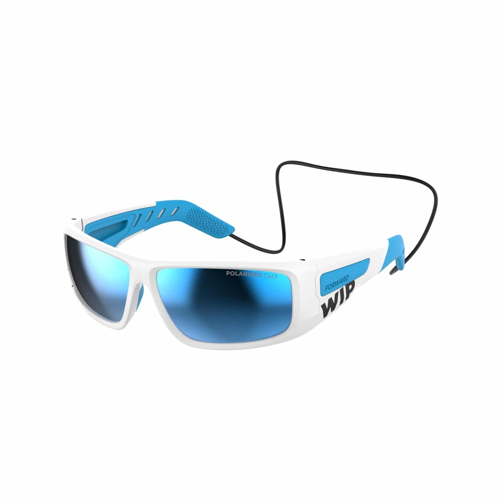 [F LUSOPOJR33A-01299] Lunettes polarisées Gust Evo, blanc mat, junior