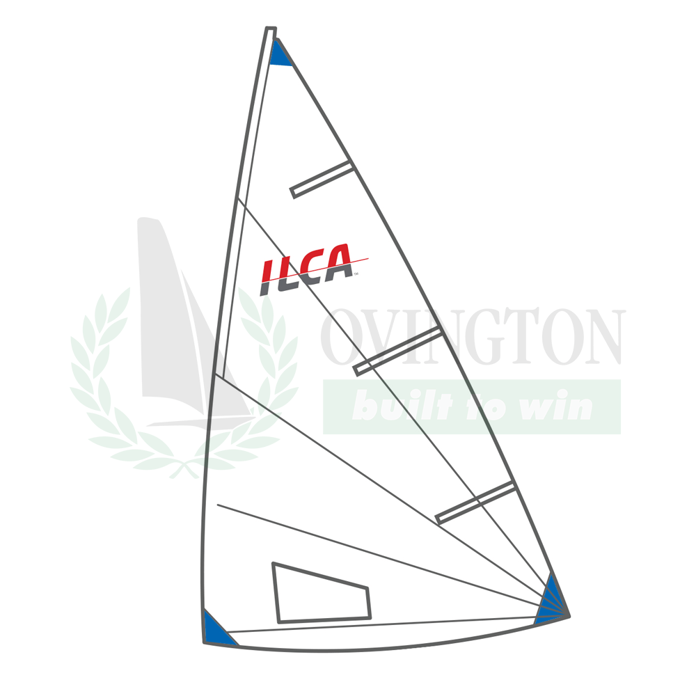 ILCA 6 sail, without batten - North