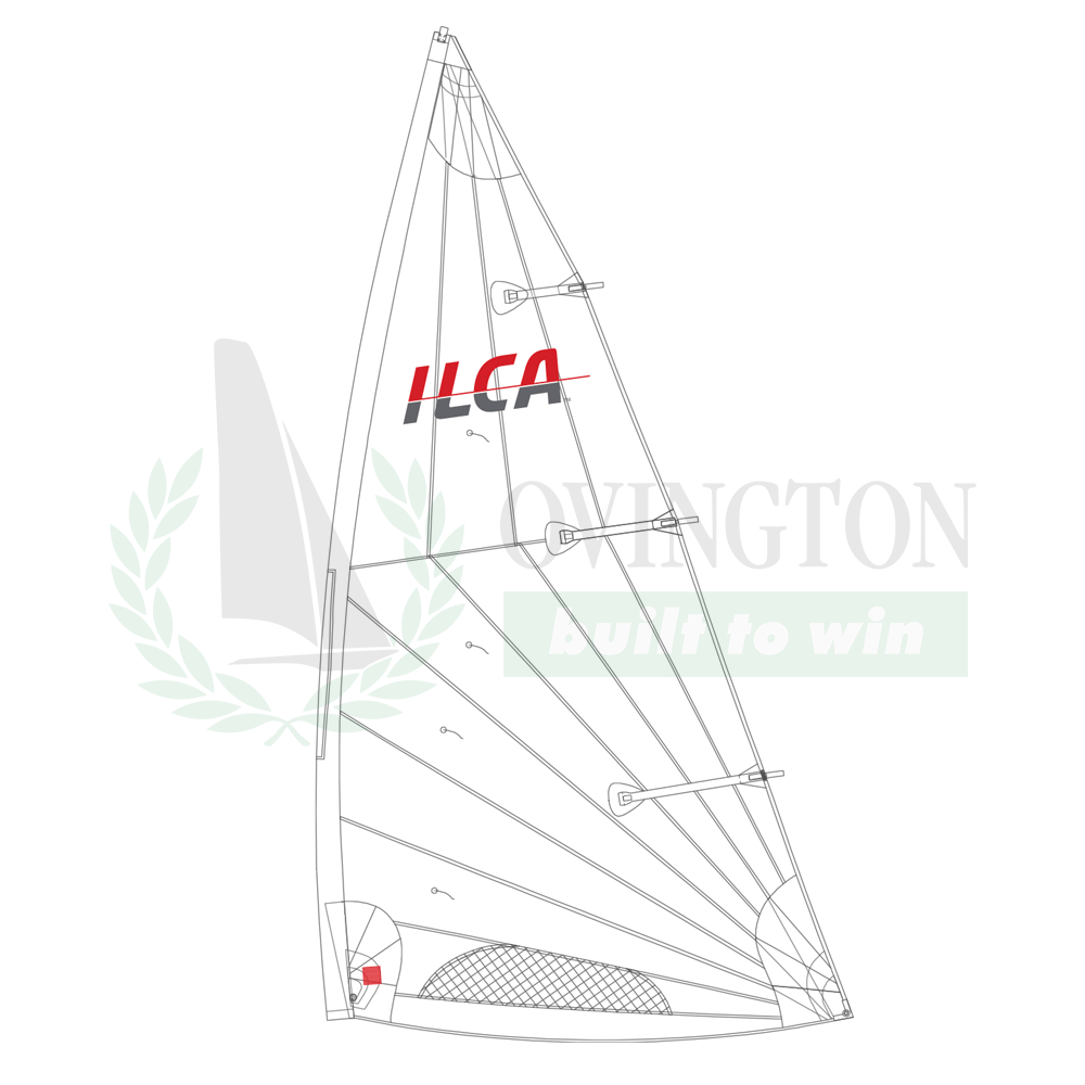 ILCA 7 Segel - MK2 ohne Latten - North