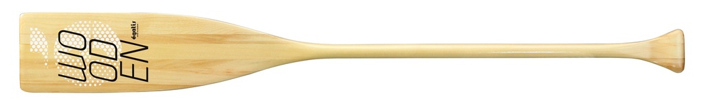 Wooden canoe paddle, 120cm