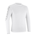 T-shirt Quickdry long 2.0, Weiss
