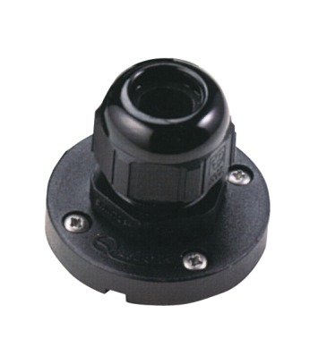 Waterproof cable glands made of reinforced polycarbonate