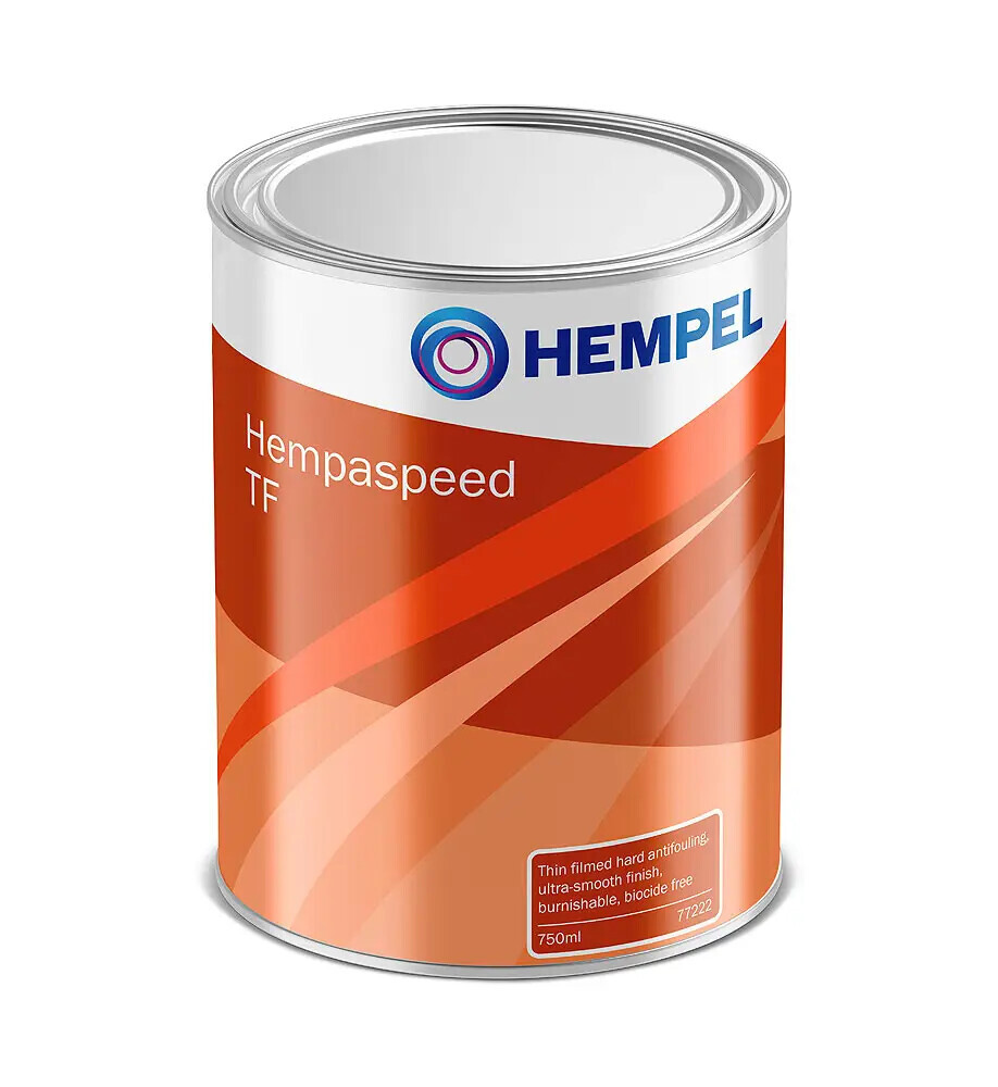 Hempel Antifouling Hempaspeed TF 77222, Sans Biozide, 750 ml, Black