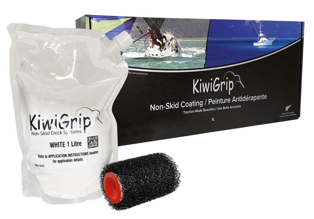 [VC-KWGRIP-W] Non-slip paint Kiwi Grip 1lt (Blanc)