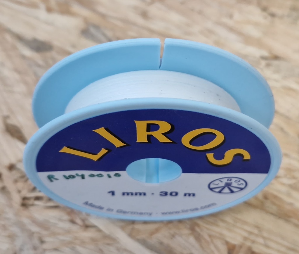 [R1040010] Fil de caret ciré 1,0mm/1x30m