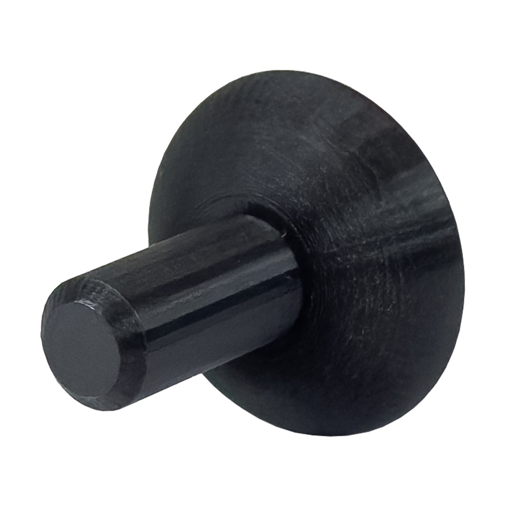 End knob for 16 mm tiller extensions