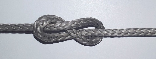[KF-DB05S] Compact braid made by gottifredi maffioli, silver, 5mm