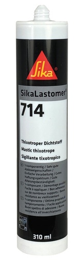 [SK714N] Sikalastomer-714, cartouche 300 ml, noir