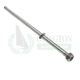 [OVCH3035] Rudder pin threaded w/nut - 7.9mm Dia (29er, Musto Skiff)