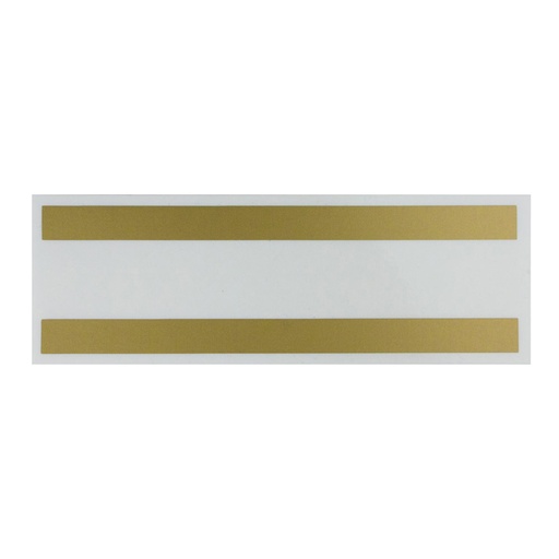 [EX1333G] Measureband band sticker gold