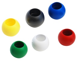 [S195-5] Ball Stopper pack of 5 pieces diverse colors 30mm