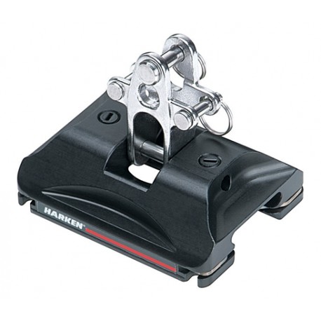 [HK2731] Chariot CB court avec cardan vertical pivotant à hautre résistance avec billes Torlon