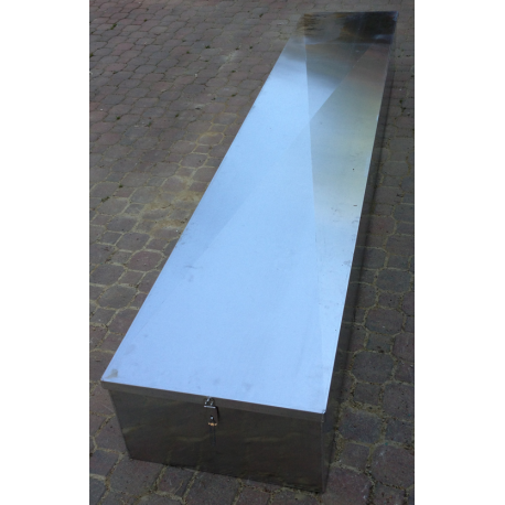 [HAR-CO2] Box aluminium 290 cm x 58 cm x 35 cm