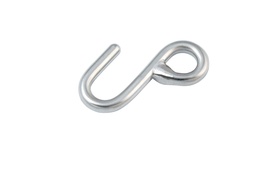 [A4659] Hook S welded stainless steel 10mm