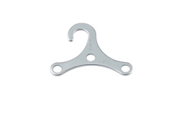 [A4157] Hook spinnaker uphaul stainless steel