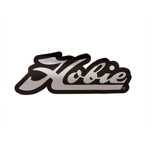 [KA12453023] Decal, Hobie script chrome/blk