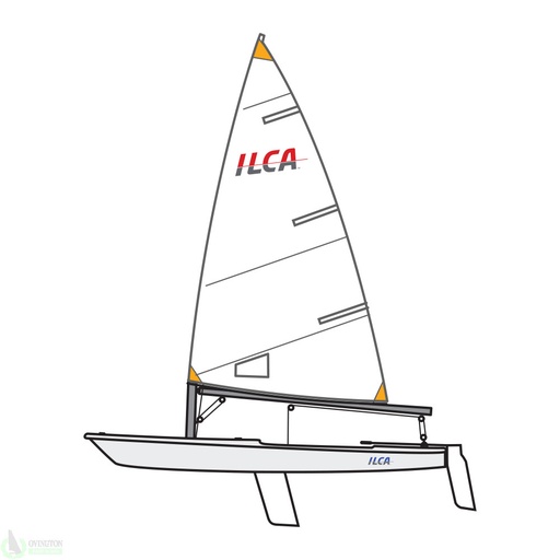 [ILC0415] ILCA 4, bateau complet avec haut de mât composite