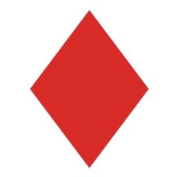 [EX1421] Red rhombus