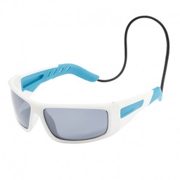 [F LUSOPOJR22,XS-MATWHT] Sunglasses polarized GUST EVO junior white mat