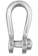 [RM020N] Shackle bow narrow with screw axis stainless steel 5mm