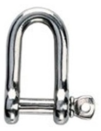 [R7712] Shackle bar captive stain steel round 5mm