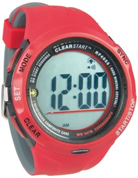[RF4055R] Sailing watch &quot;ClearStart&quot; 50mm, red/grey