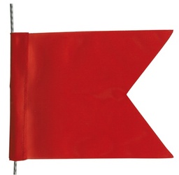 [BB86] Flag &quot;code B&quot; in red nylon