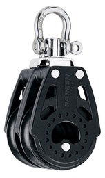 [HK2638] Block double Carbo with swivel 40mm