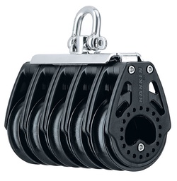 [HK2762] Block quintuple Carbo with swivel 57mm