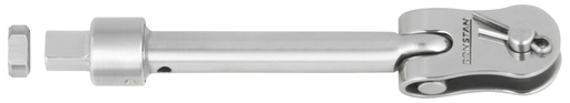 [RF148004] Wantenspanner zum Abpressen artikuliert mit Gelenkgabel UNF ø 1/4" aus rostfreiem Stahl